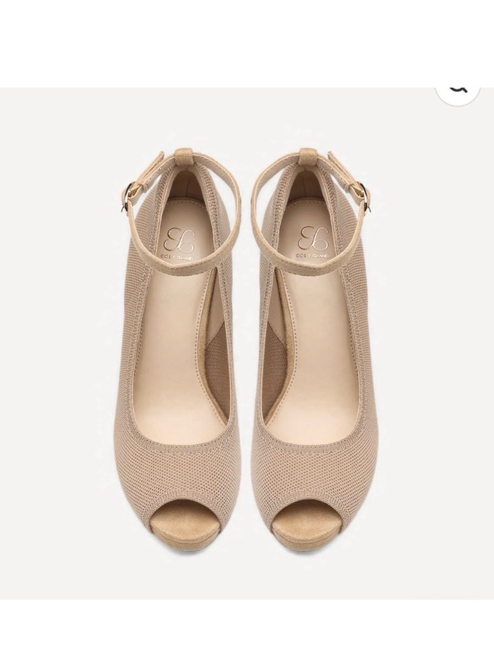 Cosy Island PowerWalk Peep-toe Heeled Pump